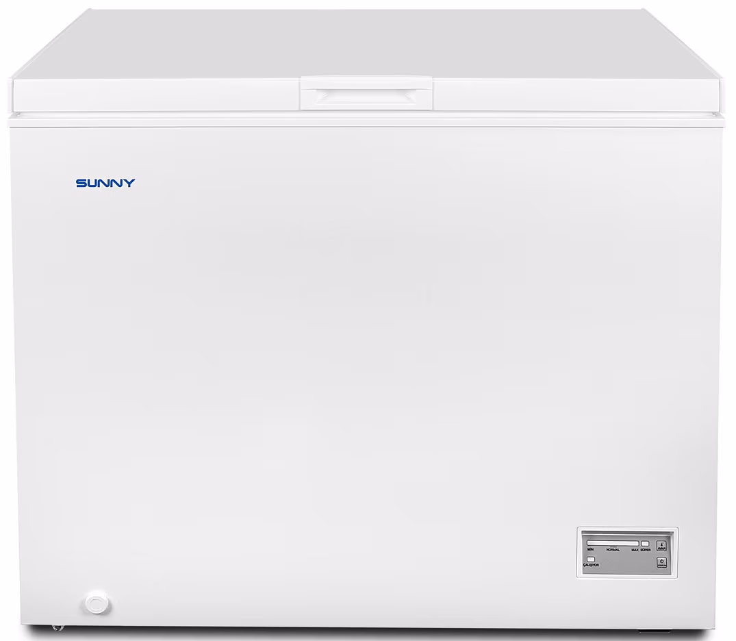 Морозильный ларь Sunny SNY2003T, 200 л, 84.6 см, A, Белый  