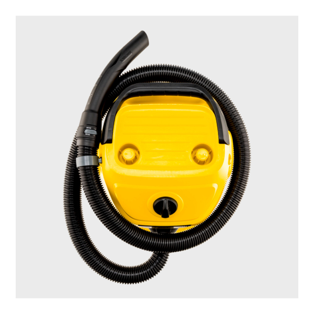 Пылесос моющий и с мешком Karcher WD3V / 1000Вт / Желтый с черным photo 2