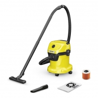 Пылесос моющий и с мешком Karcher WD 3 V-15/6/20, 1000 Вт, Желтый с черным thumbnav 1