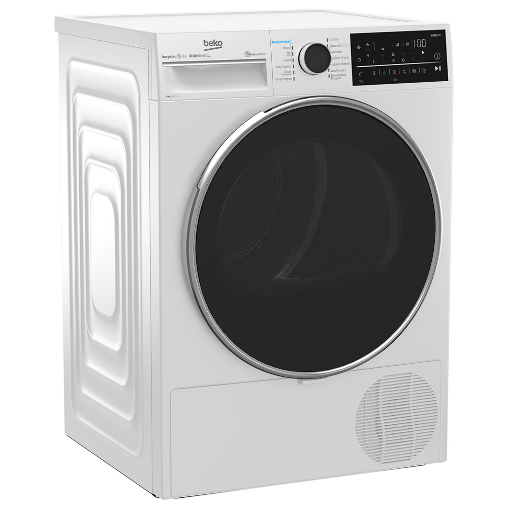 Mas. de uscat rufe cu pompa de caldura Beko B5T89243W / 9 kg / A+++ / Alb photo 3