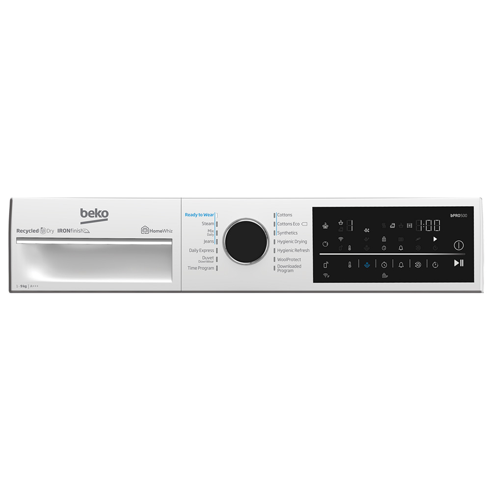Mas. de uscat rufe cu pompa de caldura Beko B5T89243W / 9 kg / A+++ / Alb photo 6