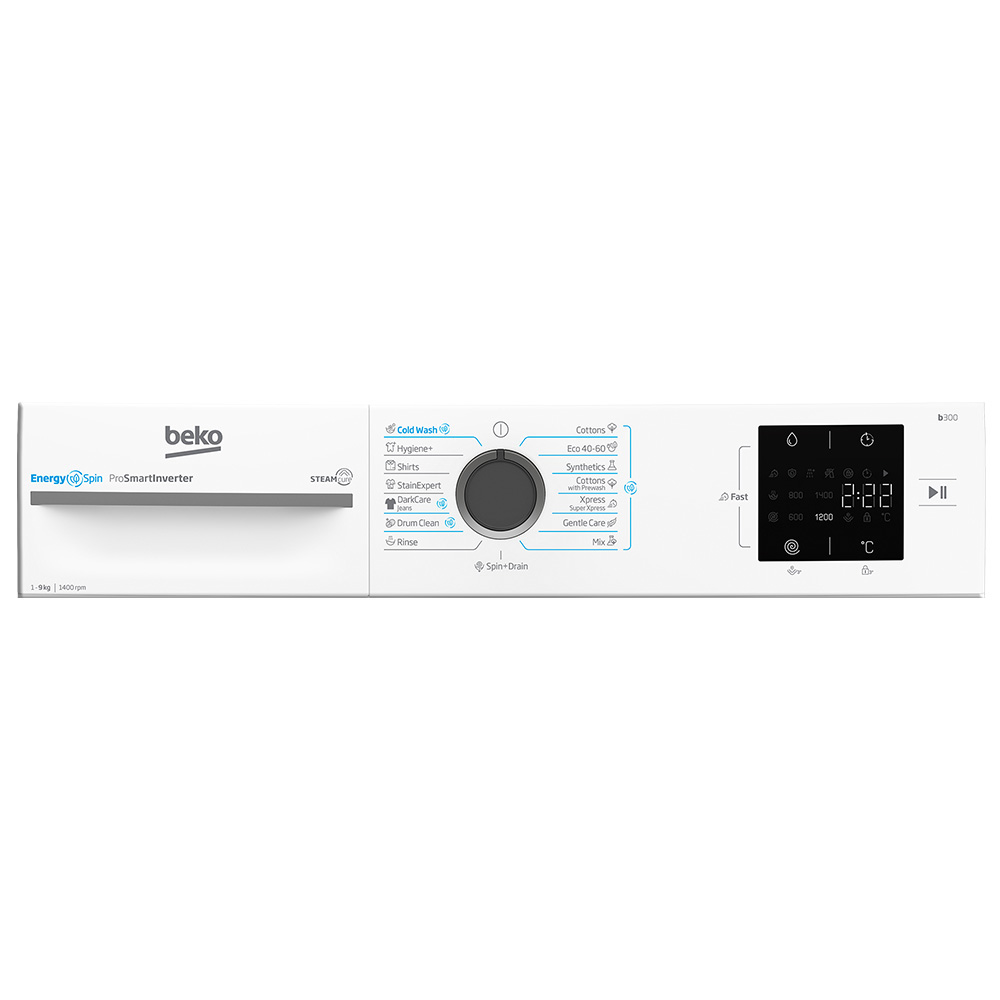 Стиральная машина Beko BM3WFSU39413W 9 кг / 1400 об/мин / A / Белый photo 5