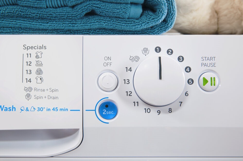 Стиральная машина Indesit BWSA61053 6 кг / 1000 об/мин / A+++ / Белый photo 2