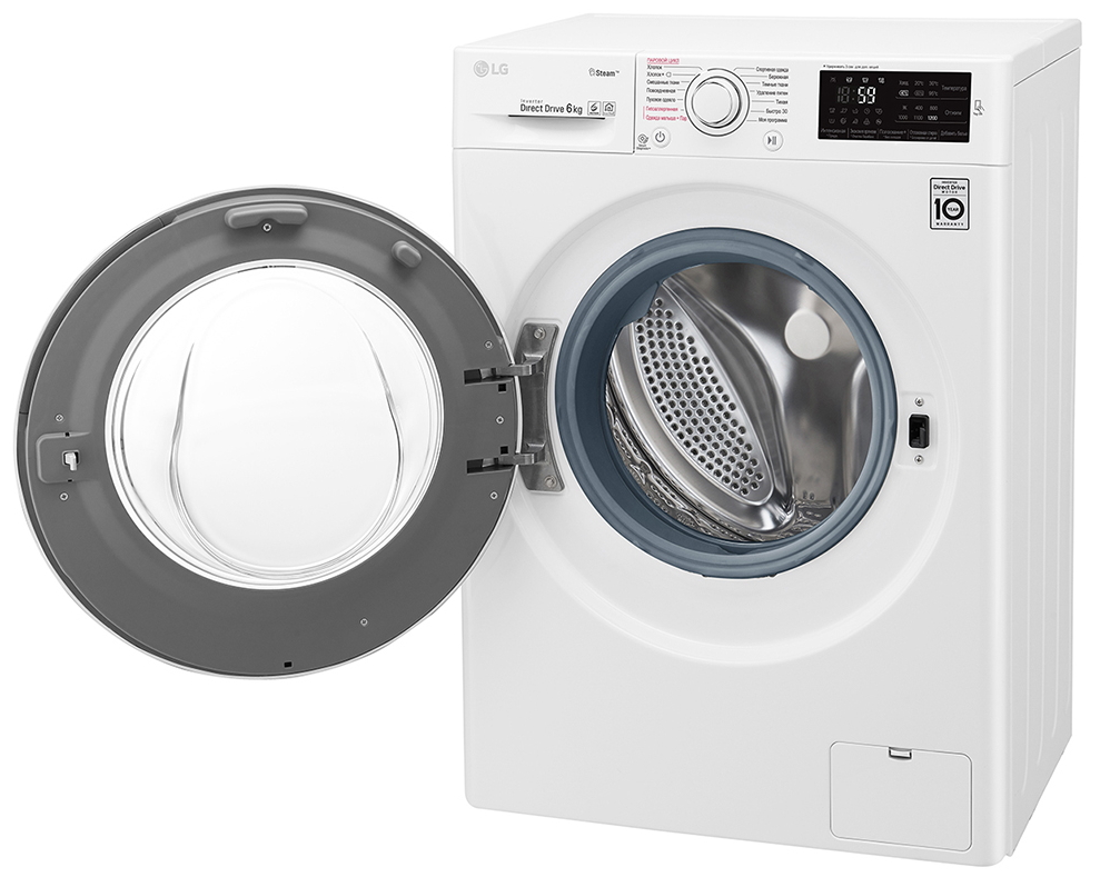 Masina de spalat LG F2M5NS3W 6 kg / 1200 rot/min / A / Alb photo 6