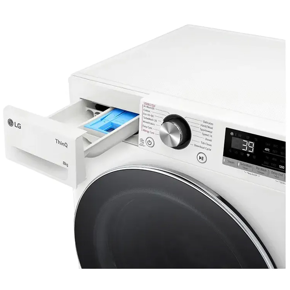 Стиральная машина LG F2WR708S3W 8 кг / 1200 об/мин / A / Белый photo 4