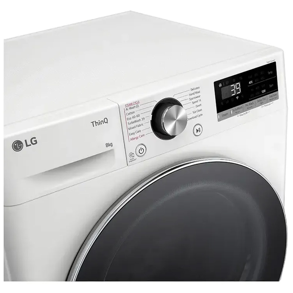 Стиральная машина LG F2WR708S3W 8 кг / 1200 об/мин / A / Белый photo 7