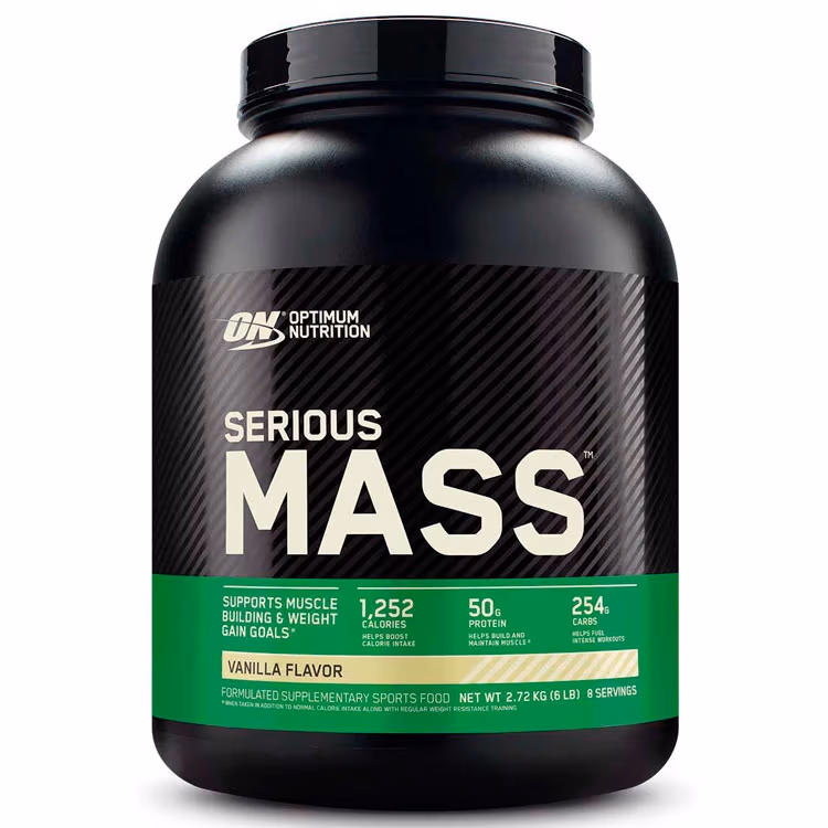 Gheiner Optimum Nutrition ON SERIOUS MASS VANILLA 6LB 