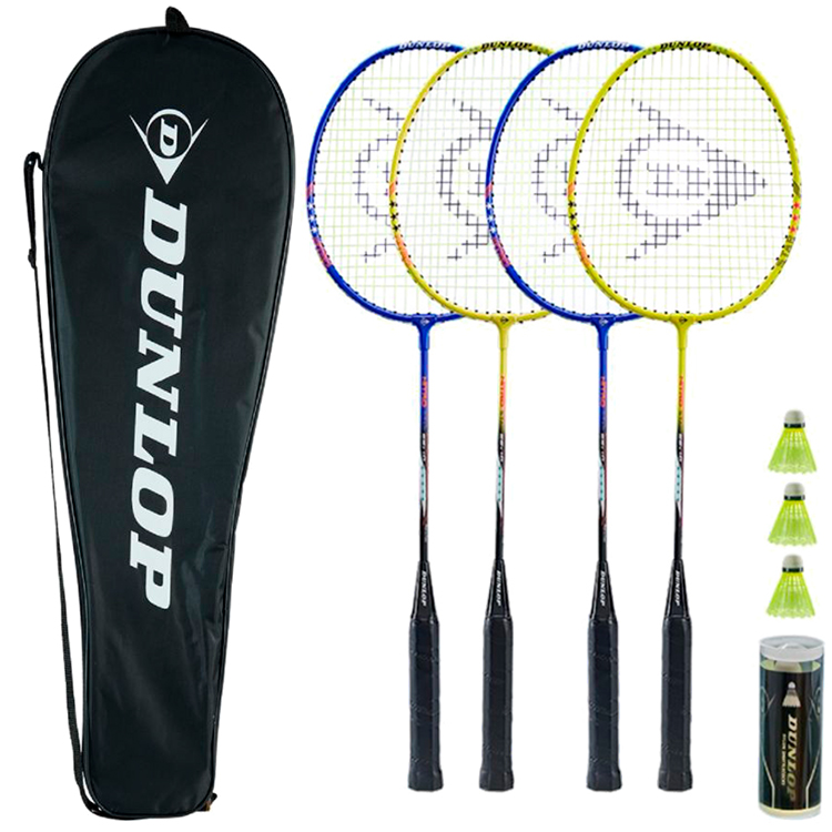 Set p/u badminton Dunlop BADMINTONA NITRO STAR 4P SET photo 