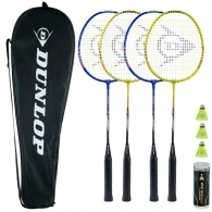 Set p/u badminton Dunlop BADMINTONA NITRO STAR 4P SET