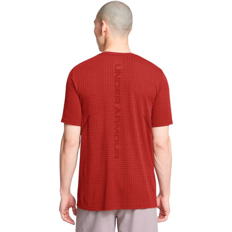 Tricou bărbătesc Under Armour Vanish Seamless Grid SS L Rosu photo 2