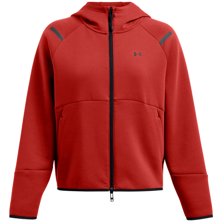 Hanorac Under Armour Unstoppable Flc FZ L Rosu Femei photo 2