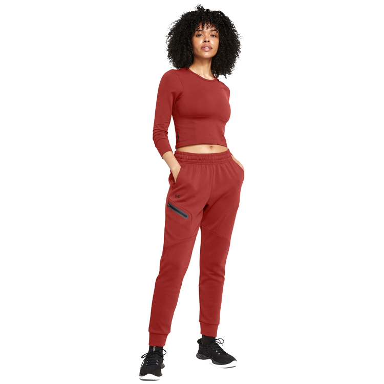 Брюки Under Armour Unstoppable Flc Jogger XL Красный Женский photo 3
