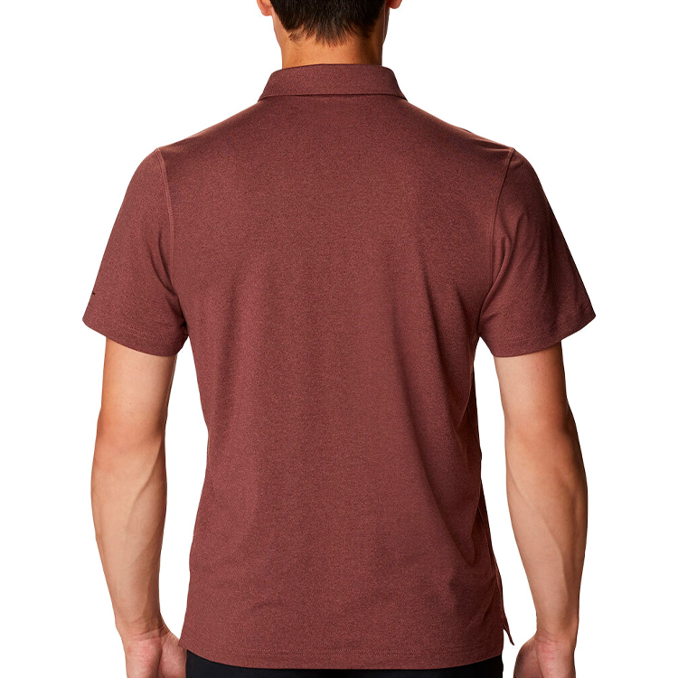 Мужские Поло Columbia Tech Trail Polo S Бордовый photo 4