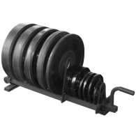 Стойка для дисков YORK Horizontal Bumper Plate Rack - Half Rack thumbnav 1