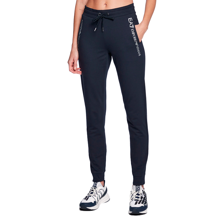 Pantaloni EA7 EMPORIO ARMANI TROUSER XS Albastru Femei photo 2