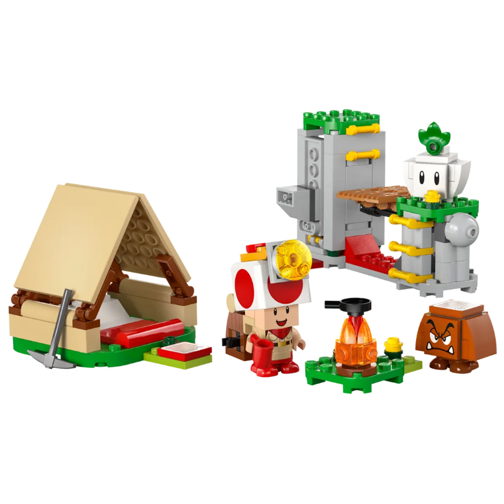 Constructor Lego Super Mario Captain Toad's Camp 72040 de la 6+ ani photo 2