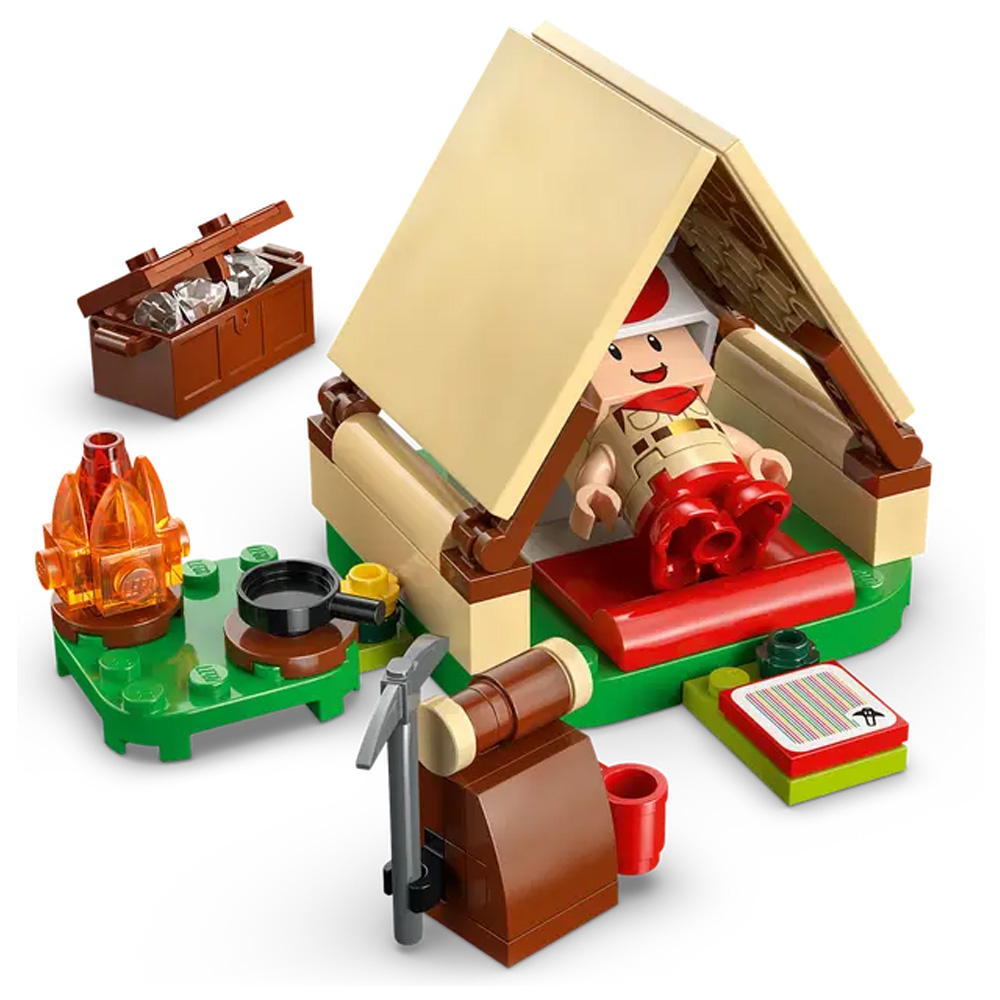 Constructor Lego Super Mario Captain Toad's Camp 72040 de la 6+ ani photo 4