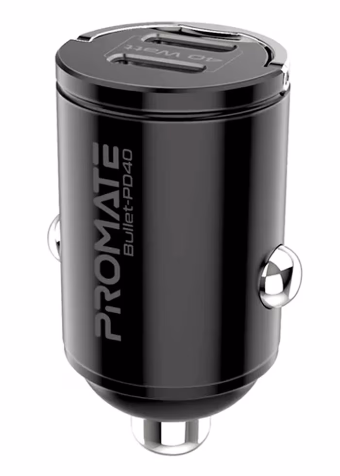 Incarcator auto p/u telefon mobil Promate BULLET-PD40 