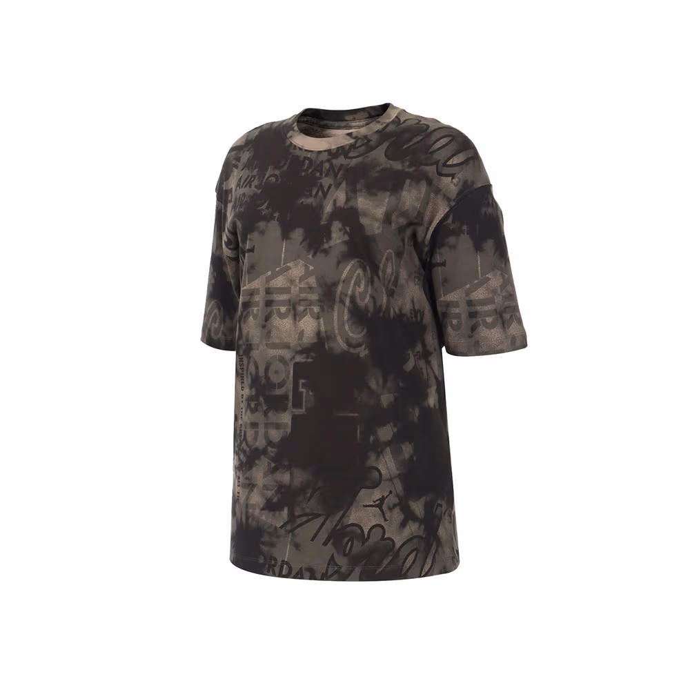 Футболка Nike W J HERITAGE OVRSZ AOP TEE