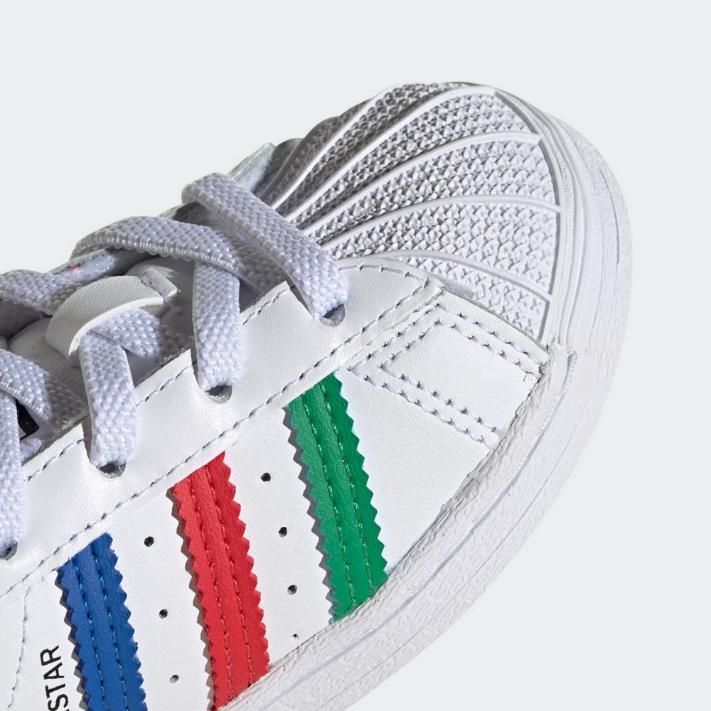 Кроссовки Adidas SUPERSTAR EL I / Мужской / 20 / Белый photo 3