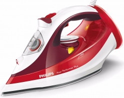 Fier de calcat Philips GC4516/40, 180 g/min si mai mult g/min, 300 ml, Rosu thumbnav 1