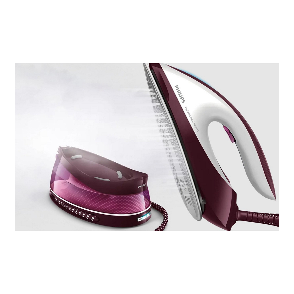 Утюг с парогенератором Philips GC784240, 2400 Вт, Металлокерамика photo 3