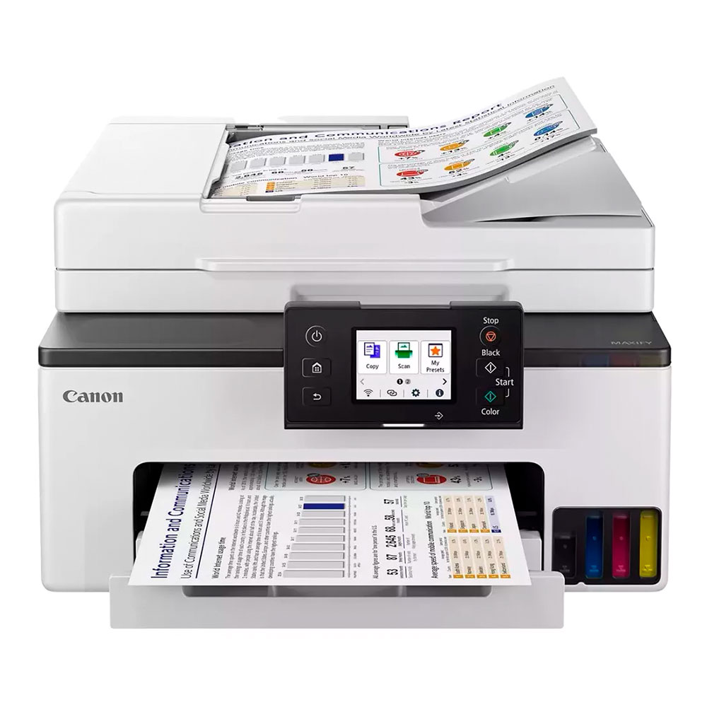 MFD cu jet Canon Maxify GX2040 White photo 1 MFD cu jet Canon Maxify GX2040 White photo 1