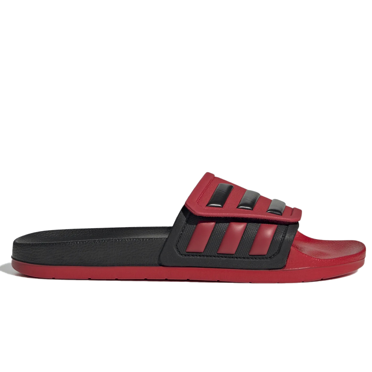 Slapi Adidas ADILETTE TND pt Barbati / 44.5 / Negru-rosu photo 2