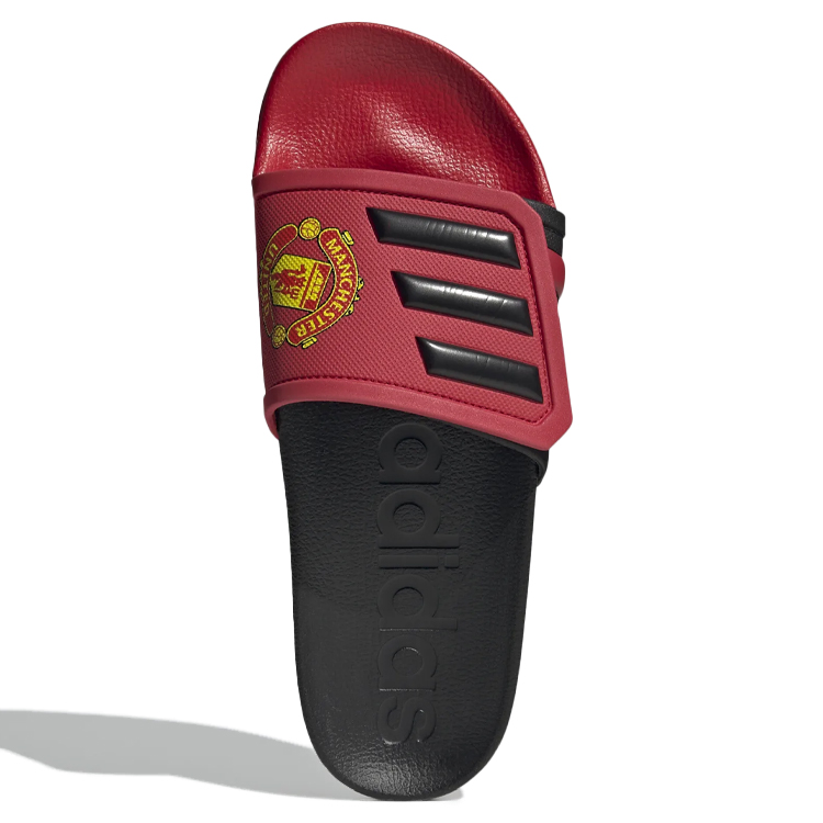 Slapi Adidas ADILETTE TND pt Barbati / 44.5 / Negru-rosu photo 3