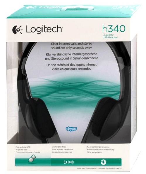 Наушники Logitech Черный / Игровой / Черный photo 3