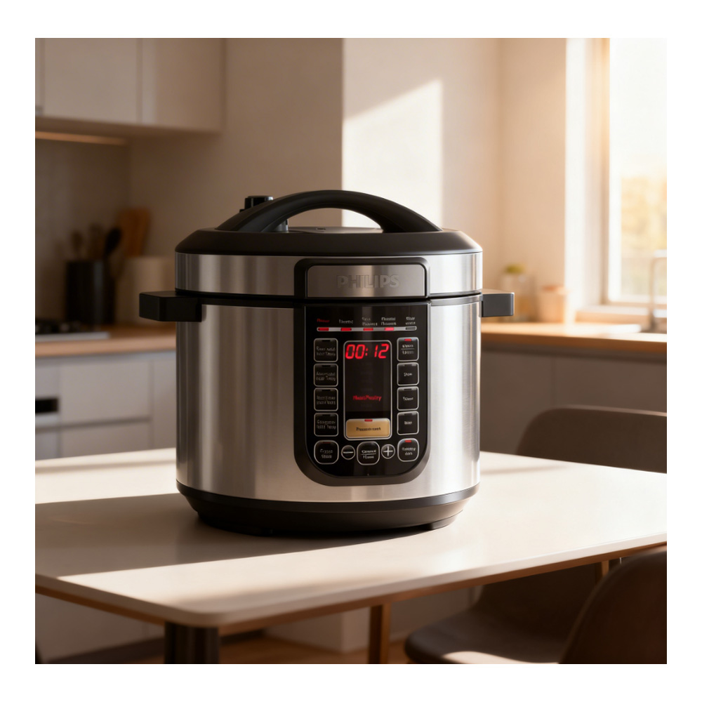 Мультиварка Philips HD223740 /5 л и более / 1000 / 14авто-программ / Серебристый photo 9