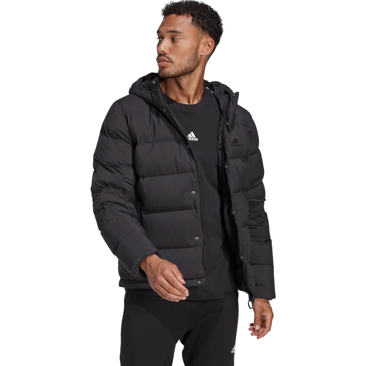 Куртка мужская Adidas Helionic Ho Jkt S Черный photo 2