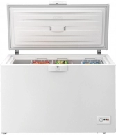 Морозильный ларь Beko HSM29540, 298 л, 86 см, E, Белый 