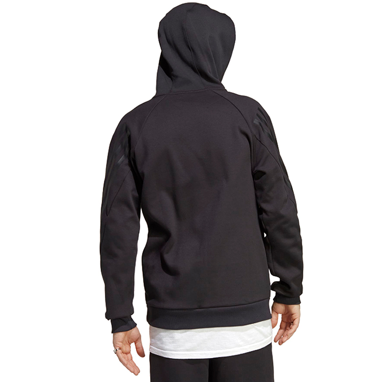 Hanorac pt bărbați Adidas M FI 3S HD S Alb photo 3