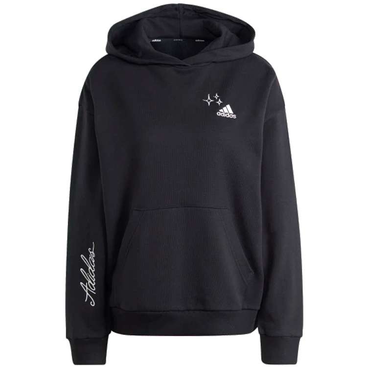Hanorac Adidas W BLUV Q3 FL HD 2XS Negru Femei photo 3