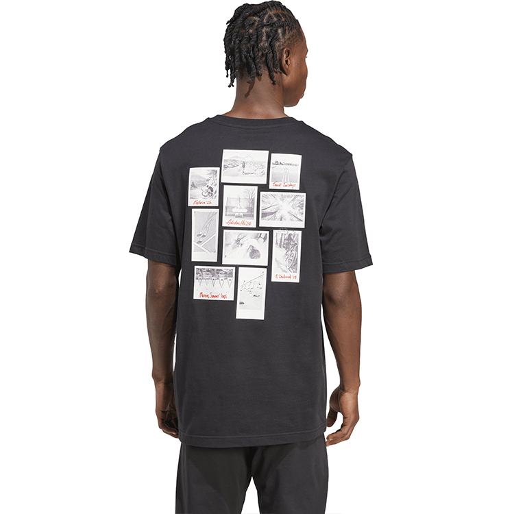 Tricou bărbătesc Adidas M GALLERY T S Negru photo 3