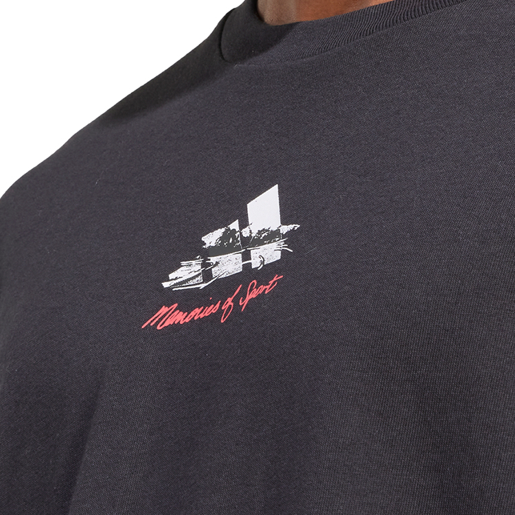 Tricou bărbătesc Adidas M GALLERY T S Negru photo 5
