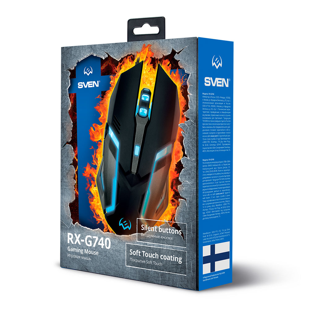 Проводная мышь Sven RX-G740 photo 11