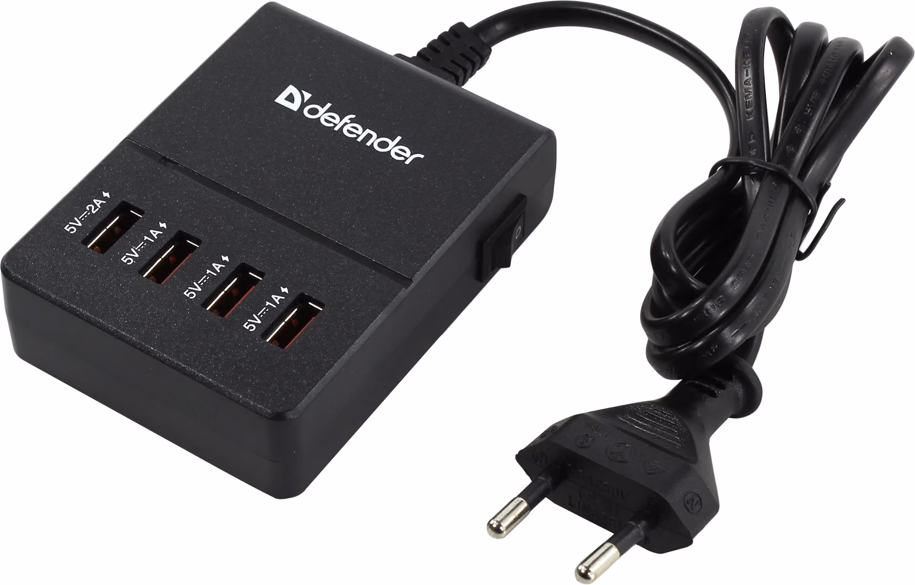 Incarcator pentru telefon mobil Defender UPA-40 4xUSB, 5V/5A