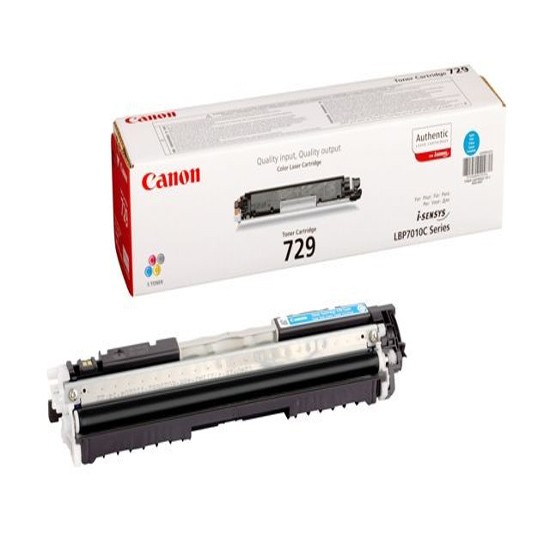 Laser Cartridge Canon 729 (HP CE311A), cyan (1000 pages) for LBP-7010C/7018C photo 1