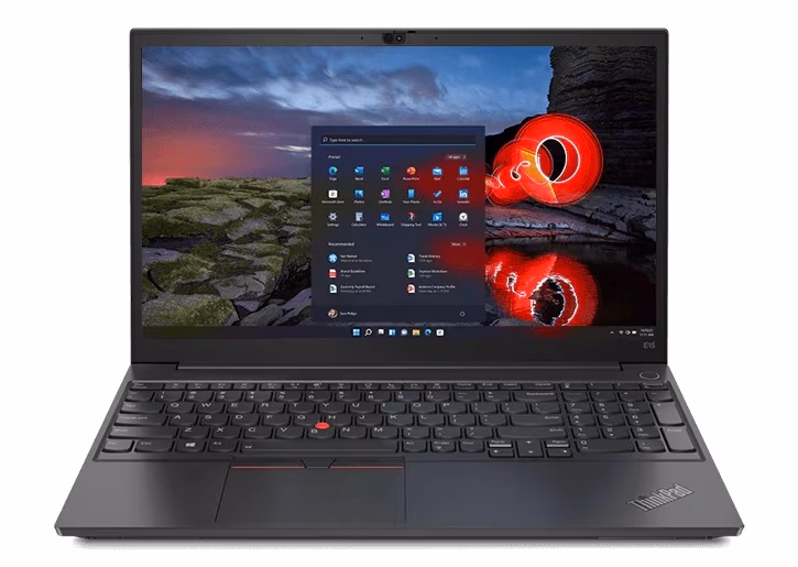 Lenovo ThinkPad E15 Gen3 15.6" FHD IPS AG 250nits (AMD Ryzen™ 7 5700U, 16GB DDR4-3200, 512GB SSD M.2 2242 PCIe NVMe, Integrated AMD Radeon Graphics, Intel AX201 2X2ax +BT5.0, TPM, FPR, Non-Backlit KB, LAN, 65W USB-C, BT 57Wh, Dos, Aluminum Black) 