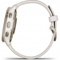 Garmin Venu 2 Plus, Ivory / Cream Gold thumbnav 3