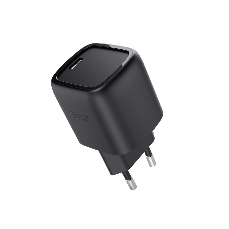 Зарядное устройство USB-C GaN Trust Maxo 30W, Black photo 4