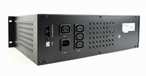 Gembird Rack 3.4U UPS UPS-RACK-1500, 1500VA/900W, AVR, 4xIEC, LCD display, USB control interface, 2x12V/7Ah Battery thumbnav 2