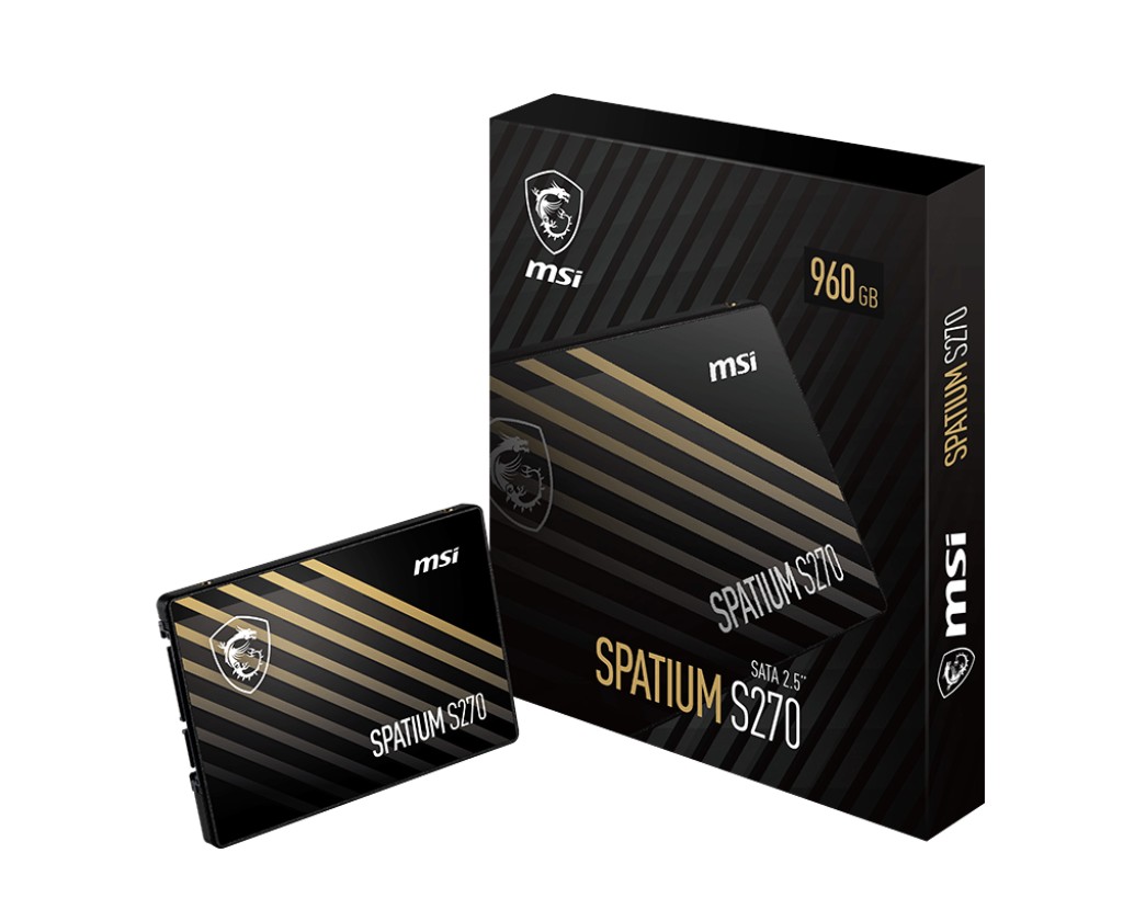 2.5” SSD MSI Spatium S720 960GB photo 1