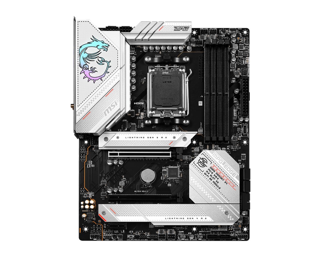 Материнская плата MSI MPG B650 EDGE WIFI/ AM5/ B650/ DDR5/ ATX photo 2