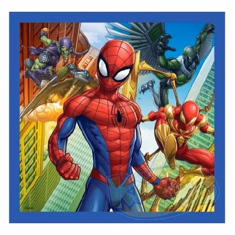 Trefl 34841 Puzzle 3In1 "Spider Force" 