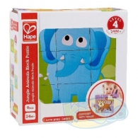 Hape E1619A Jungle Animal Block Puzzle thumbnav 1