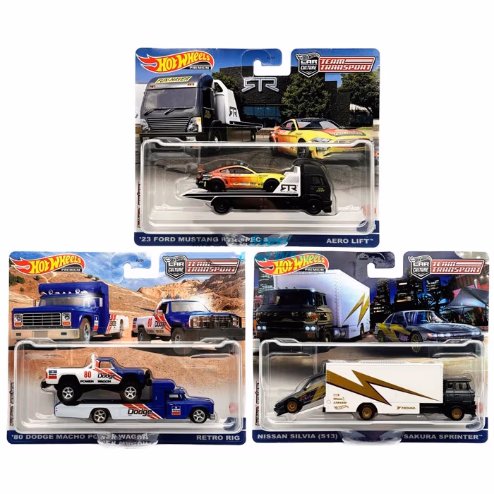 Set masini HW Premium TeamTransport FLF56 