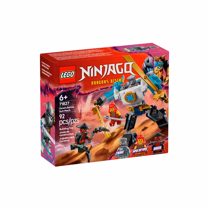 Lego Ninjago Боевой костюм-робот Зейна 71827